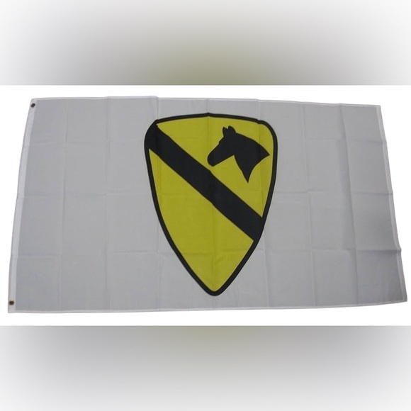 NEW Large 3’ X 5’ 1st Cavalry Division of the United States Army Flag Military - Picture 1 of 3